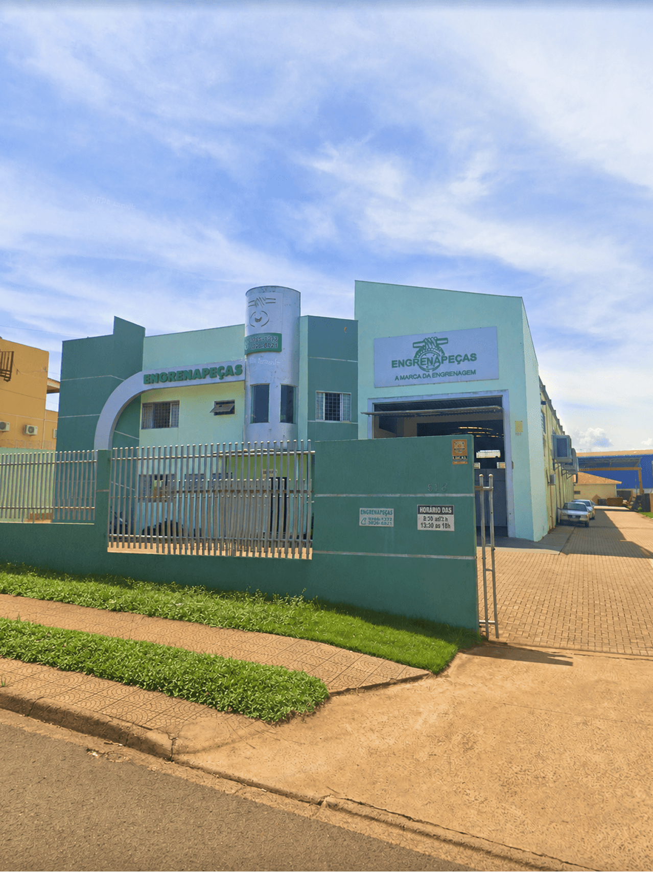 Fachada da Engrenapeças em Maringá-PR